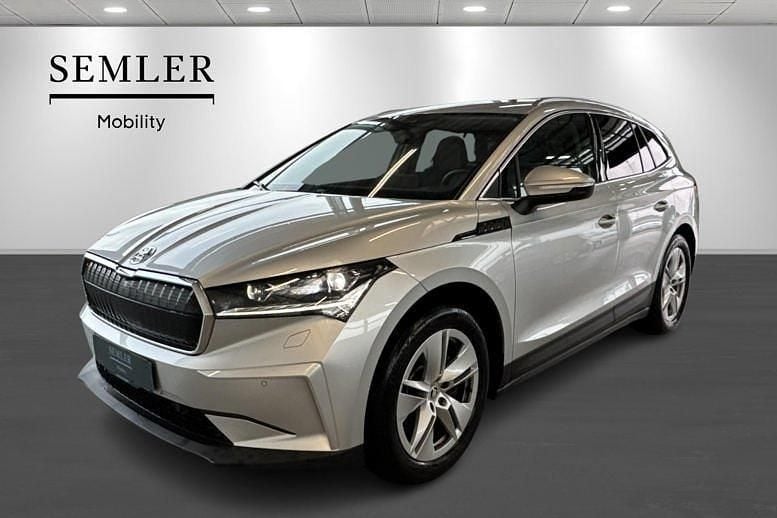 Sølvmetal Brugt 2021 Skoda Enyaq iV Loft SUV | 229.900 kr. (Fair pris) - Billede 1/4
