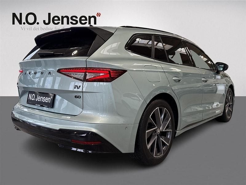 Brugt Skoda Enyaq iV SportLine 132 kW (180 HK) 2022 Sølvmetal SUV