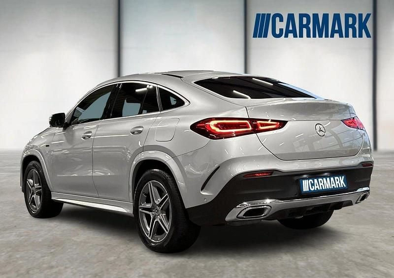 Brugt Mercedes GLE350 AMG line 320 HK (235 kW) 2020 Sølvmetal Coupe