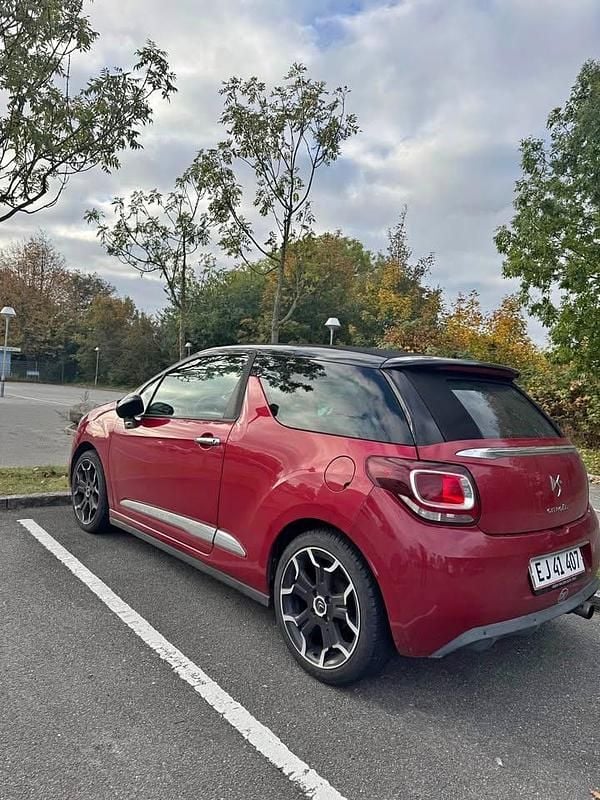 Rød Brugt 2013 DS Automobiles DS3 Cabriolet Cabriolet | 35.000 kr. - Billede 1/4