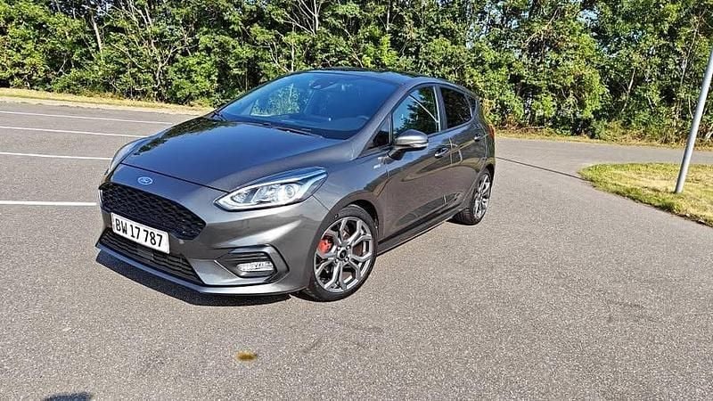 Grå Brugt 2018 Ford Fiesta ST-Line Hatchback | 100.000 kr. (Super pris) - Billede 1/4