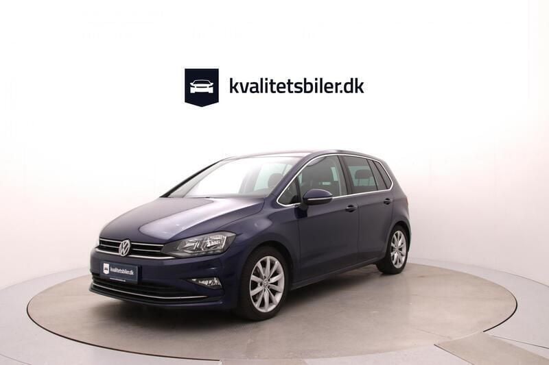 Blåmetal Brugt 2020 VW Golf Sportsvan Highline MPV | 199.900 kr. (Lidt for dyr) - Billede 1/4