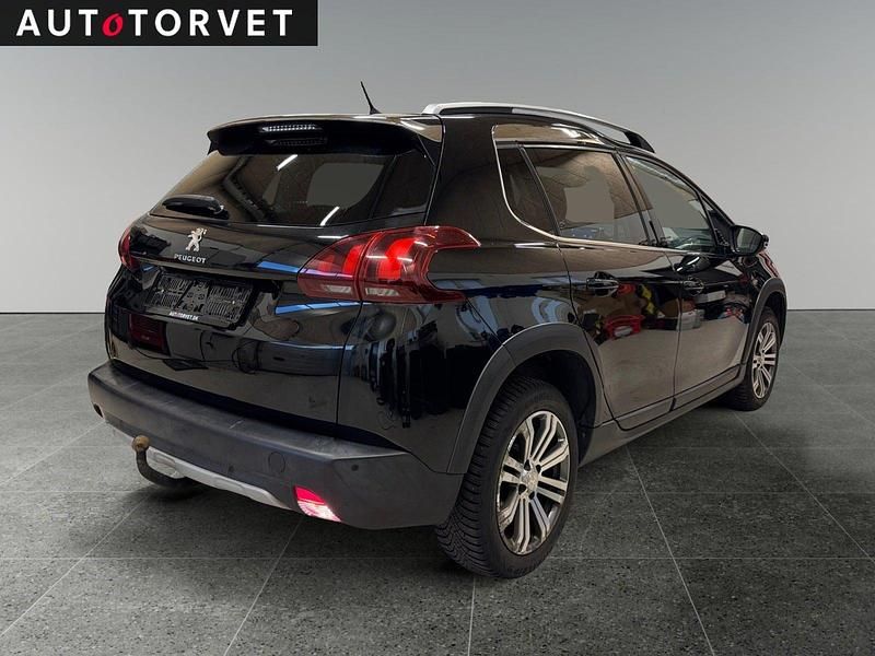 Brugt Peugeot 2008 Desire Sky 100 HK (73 kW) 2017 Sort SUV