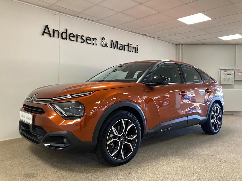 Orange Brugt 2021 Citroën e-C4 Feel Hatchback | 129.800 kr. (God pris) - Billede 1/4