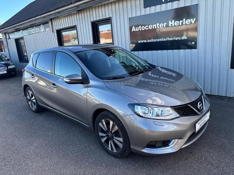 Gråmetal Brugt 2016 Nissan Pulsar Acenta Hatchback | 69.900 kr. (Fair pris) - Billede 1/4