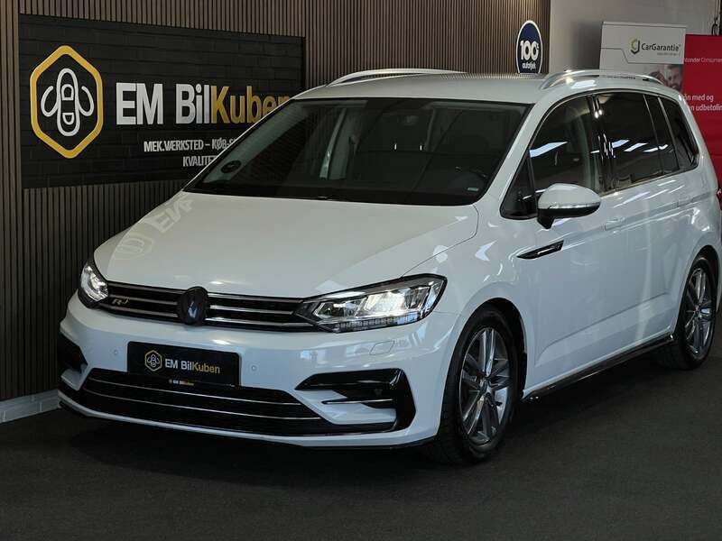 Brugt 2017 VW Touran R-line MPV | 229.900 kr. (Fair pris) - Billede 1/4