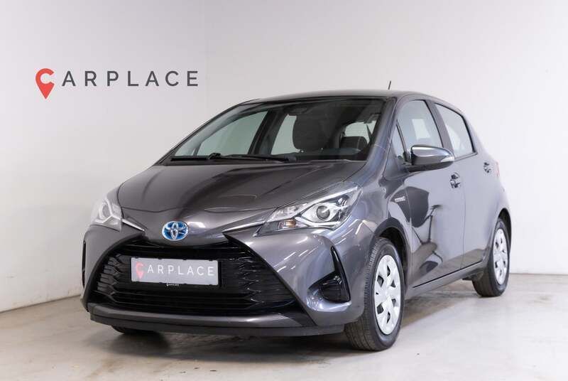 Grå Brugt 2017 Toyota Yaris Hybrid H2 Hatchback | 109.900 kr. (Fair pris) - Billede 1/4