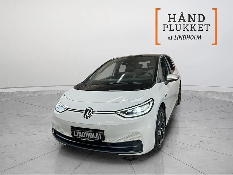 Brugt VW ID.3 Pro Performance 150 kW (204 HK) 2021 Hvidmetal Hatchback