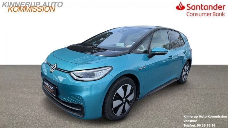 Turkis Brugt 2021 VW ID.3 Pro Hatchback | 149.900 kr. (God pris) - Billede 1/4
