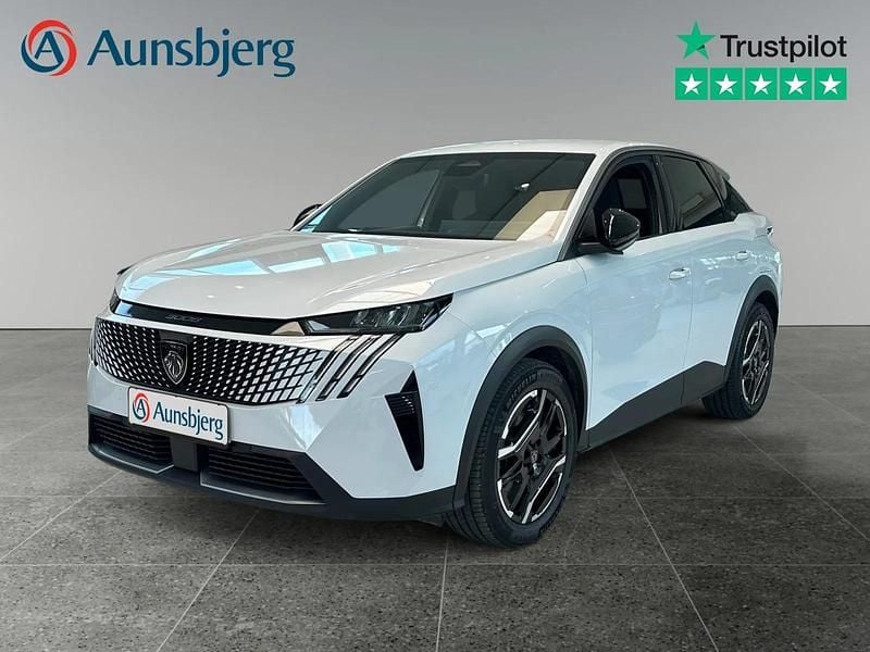 Hvid Brugt 2024 Peugeot e-3008 Allure SUV | 284.500 kr. (Fair pris) - Billede 1/4
