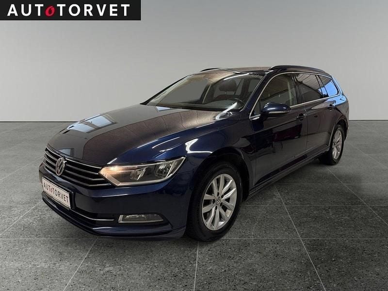 Blåmetal Brugt 2016 VW Passat Comfortline Stationcar | 117.700 kr. (Super pris) - Billede 1/4