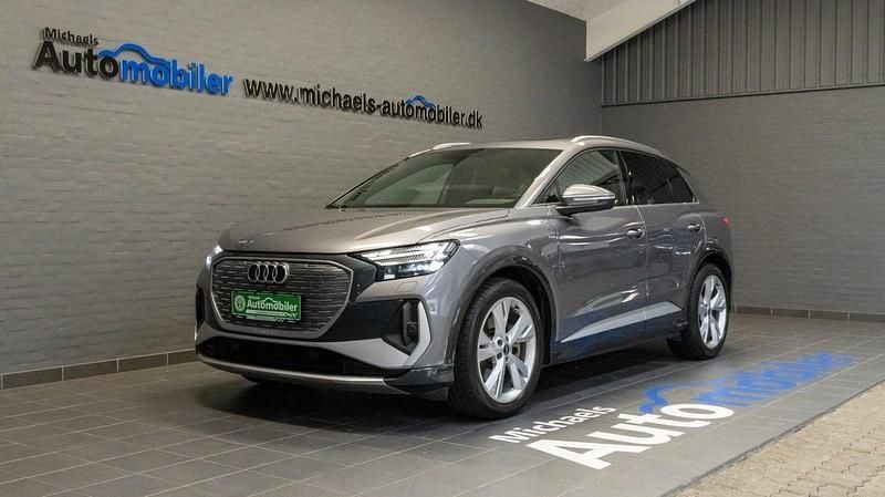 Gråmetal Brugt 2024 Audi Q4 e-tron Attraction SUV | 369.900 kr. (Lidt for dyr) - Billede 1/4