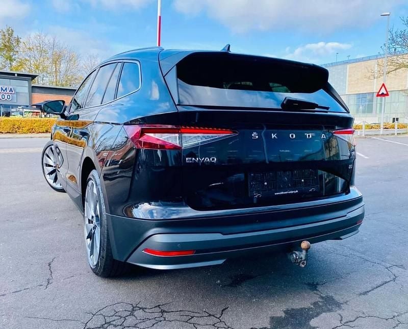 Brugt Skoda Enyaq iV Suite 150 kW (204 HK) 2021 Sortmetal SUV
