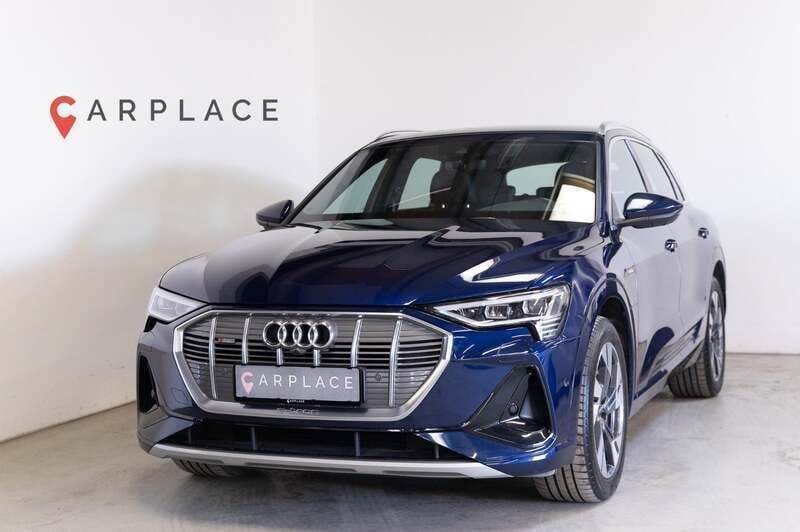 Blåmetal Brugt 2023 Audi e-tron S-Line SUV | 429.900 kr. (God pris) - Billede 1/4