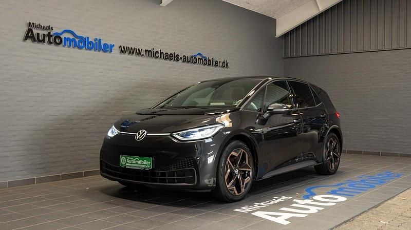 Sort Brugt 2021 VW ID.3 Pro Performance Hatchback | 174.900 kr. (Fair pris) - Billede 1/4