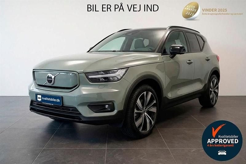 Grønmetal Brugt 2021 Volvo XC40 R-Design SUV | 209.900 kr. (Fair pris) - Billede 1/4
