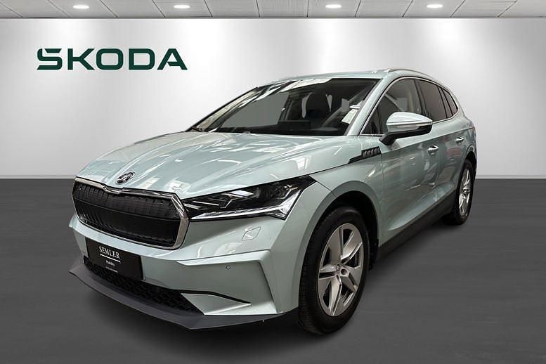 Lysblåmetal Brugt 2023 Skoda Enyaq iV SUV | 309.900 kr. (Fair pris) - Billede 1/4