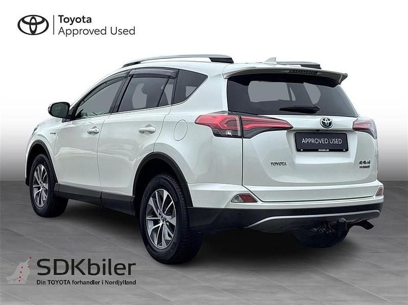 Brugt Toyota RAV4 Hybrid H3 197 HK (144 kW) 2018 Perle hvid SUV