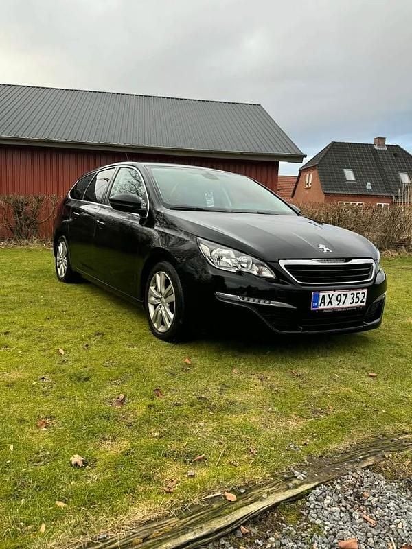 Brugt Peugeot 308 120 HK (88 kW) 2015 Sort Stationcar