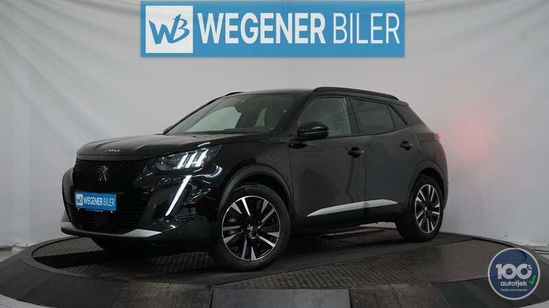 Sortmetal Brugt 2021 Peugeot e-2008 GT SUV | 143.800 kr. (Fair pris) - Billede 1/4