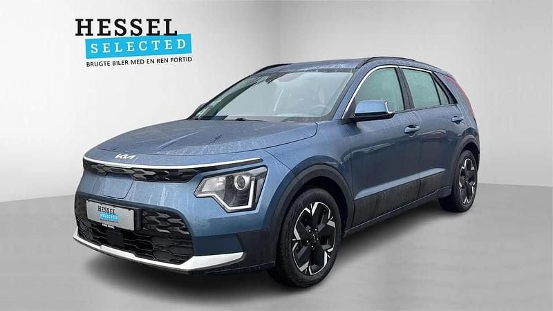 Blåmetal Brugt 2022 Kia e-Niro SUV | 194.900 kr. (Lidt for dyr) - Billede 1/4