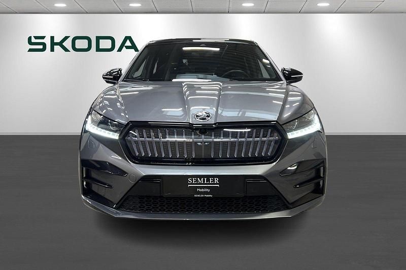 Brugt Skoda Enyaq iV RS 219 kW (299 HK) 2023 Gråmetal SUV