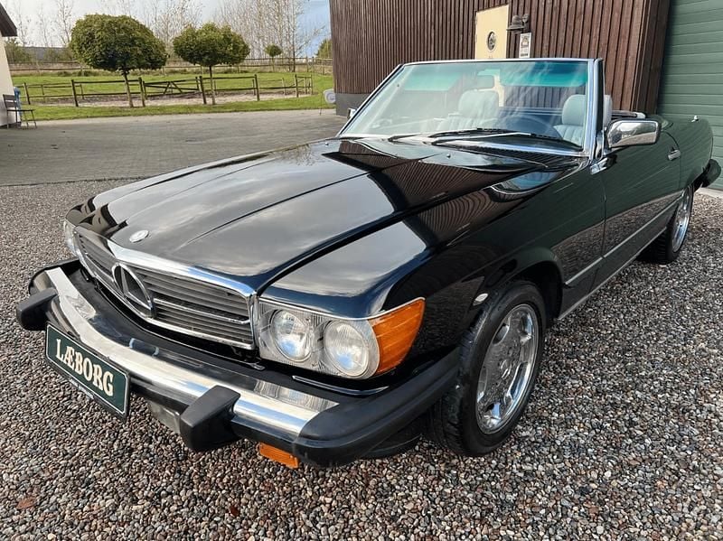 Brugt Mercedes 560 1985 Rød Cabriolet