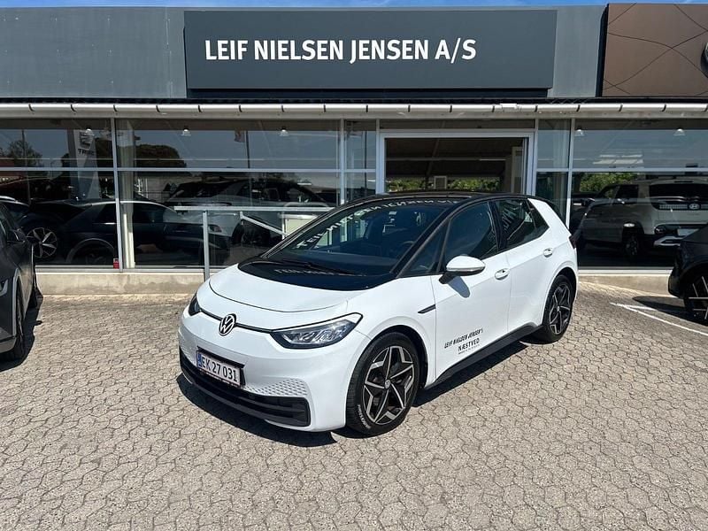 Hvidmetal Brugt 2021 VW ID.3 Pro Performance Hatchback | 167.900 kr. (God pris) - Billede 1/4