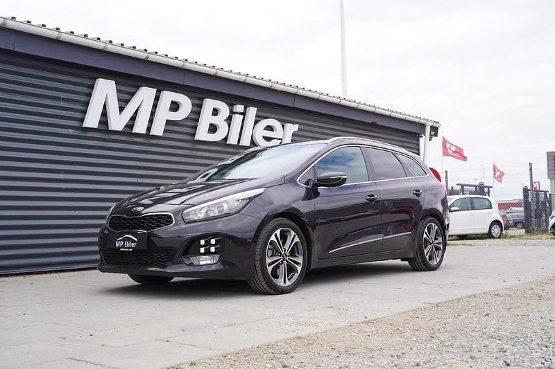 Sortmetal Brugt 2015 Kia Ceed Sportswagon GT-Line Stationcar | 89.800 kr. (Lidt for dyr) - Billede 1/4