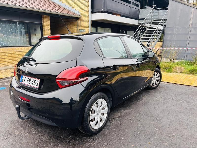 Brugt Peugeot 208 Access 68 HK (50 kW) 2015 Sort Hatchback