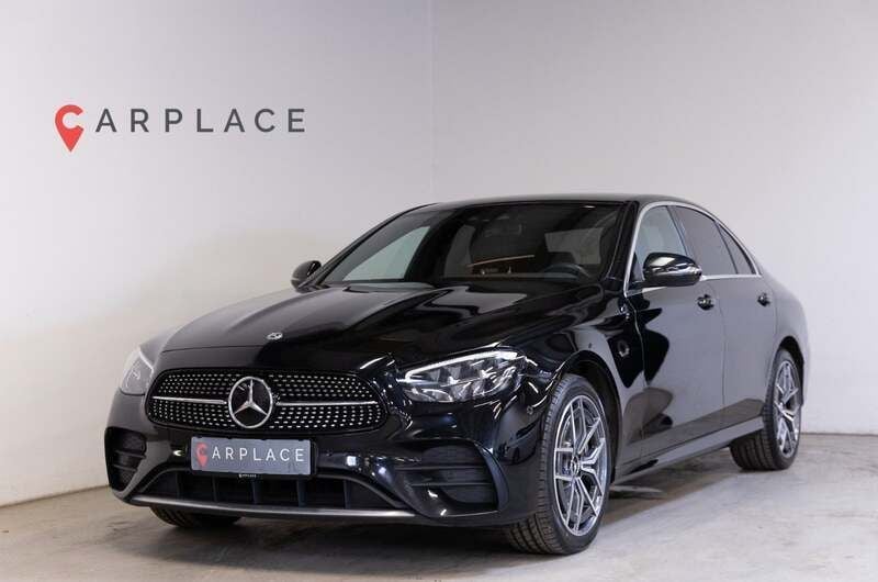 Sort Brugt 2022 Mercedes E300 AMG line Sedan | 419.900 kr. (Fair pris) - Billede 1/4