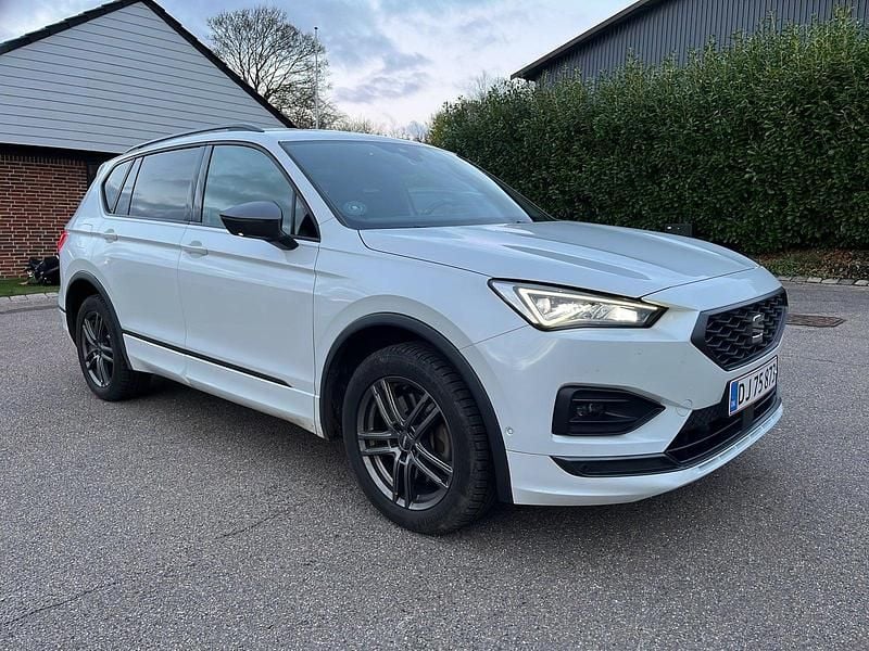 Brugt Seat Tarraco FR 245 HK (180 kW) 2021 Hvidmetal SUV