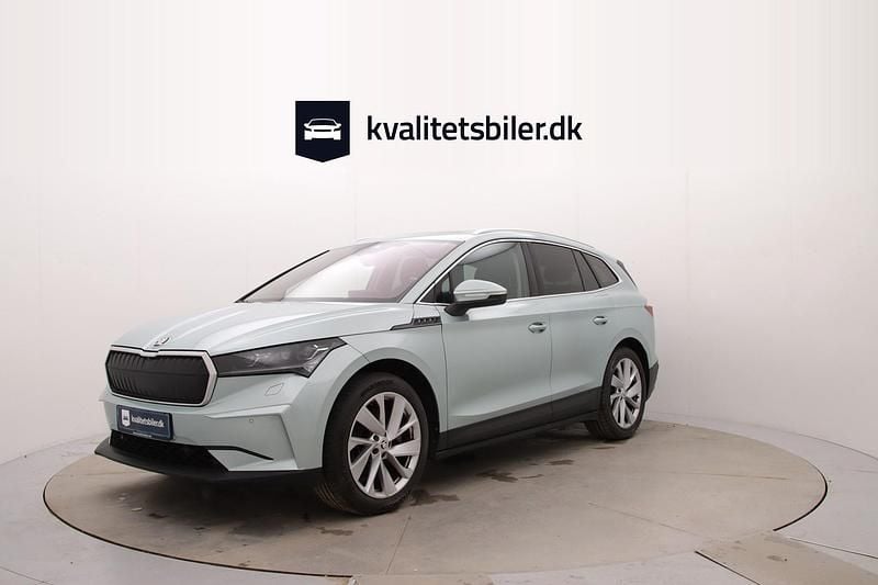 Sølvmetal Brugt 2021 Skoda Enyaq iV Suite SUV | 249.900 kr. (God pris) - Billede 1/4