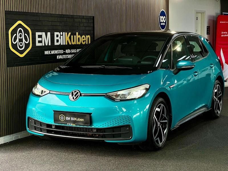 Brugt 2021 VW ID.3 Pro Performance Hatchback | 149.900 kr. (Super pris) - Billede 1/4