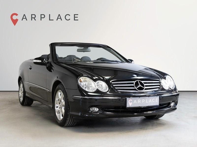 Brugt Mercedes CLK240 Elegance 170 HK (125 kW) 2003 Sortmetal Cabriolet