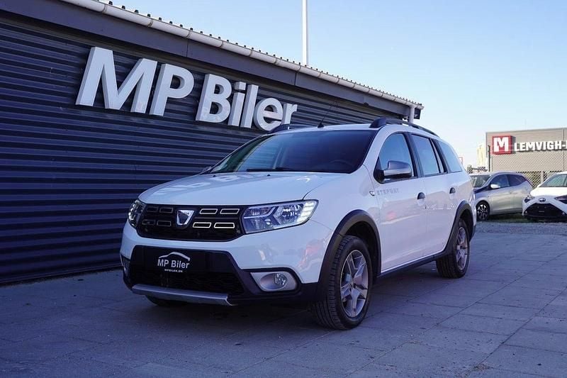 Hvid Brugt 2018 Dacia Logan Prestige Stationcar | 94.900 kr. (Fair pris) - Billede 1/4
