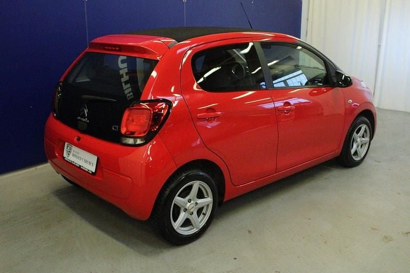 Brugt Citroën C1 72 HK (52 kW) 2018 Rød Hatchback