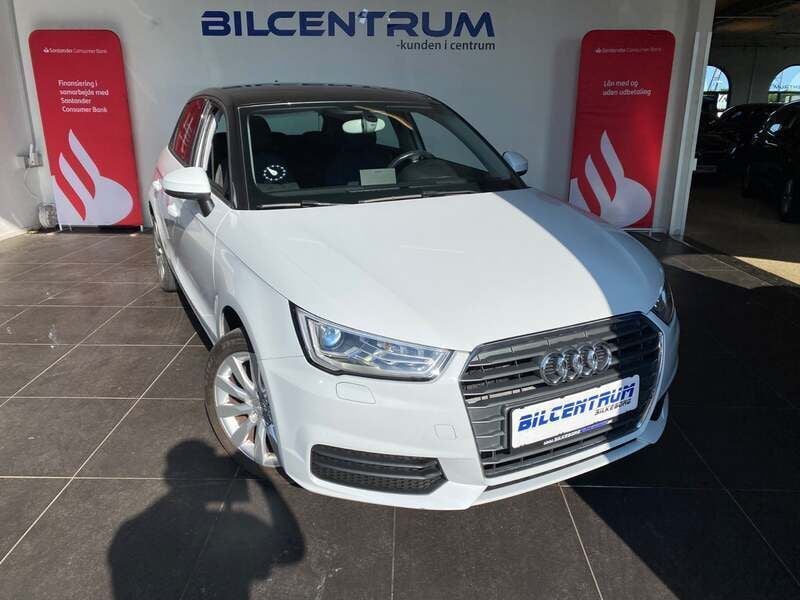 Hvidmetal Brugt 2017 Audi A1 Sportback Hatchback | 124.900 kr. (God pris) - Billede 1/4