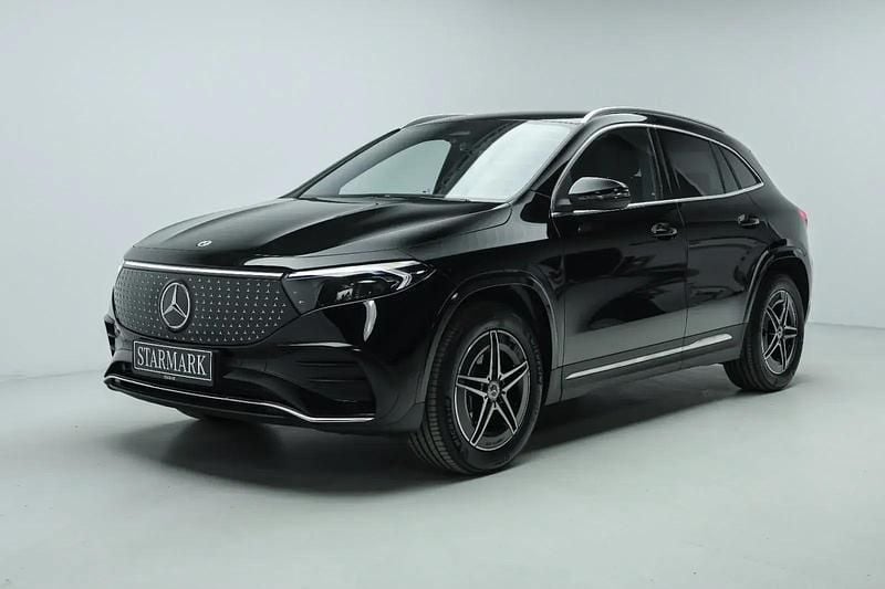 Sort Brugt 2024 Mercedes EQA350 AMG line SUV | 319.900 kr. (God pris) - Billede 1/3