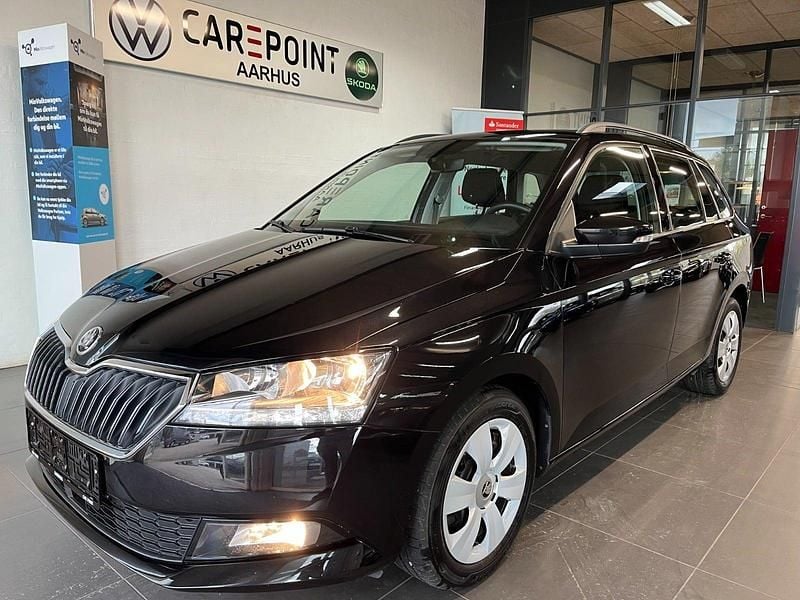 Sortmetal Brugt 2021 Skoda Fabia Dynamic Hatchback | 154.800 kr. (Lidt for dyr) - Billede 1/4