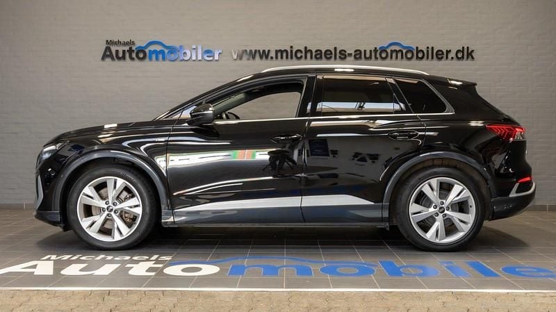 Brugt Audi Q4 e-tron S-Line 210 kW (286 HK) 2023 Sortmetal SUV