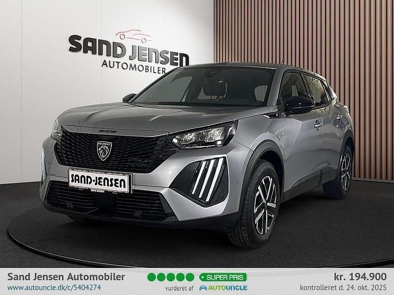 Gråmetal Brugt 2024 Peugeot e-2008 Allure SUV | 194.900 kr. (Super pris) - Billede 1/3
