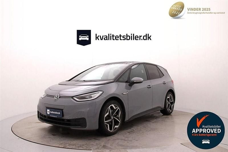 Grå Brugt 2022 VW ID.3 Pro Hatchback | 167.900 kr. (God pris) - Billede 1/4