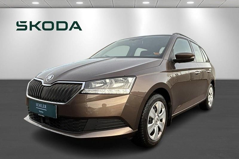 Brunmetal Brugt 2019 Skoda Fabia Ambition Stationcar | 114.900 kr. (Fair pris) - Billede 1/4