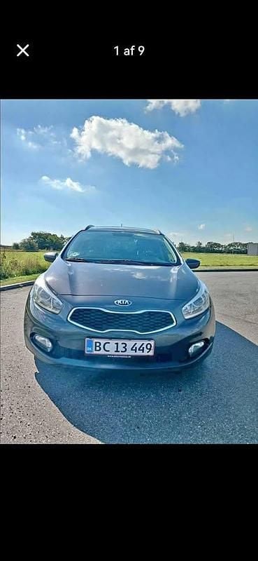 Grå Brugt 2013 Kia Ceed Hatchback | 43.500 kr. - Billede 1/4