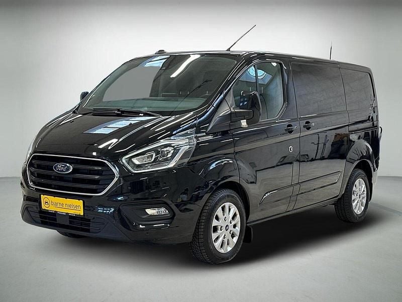Sortmetal Brugt 2020 Ford Transit Custom Limited Van | 149.900 kr. - Billede 1/4