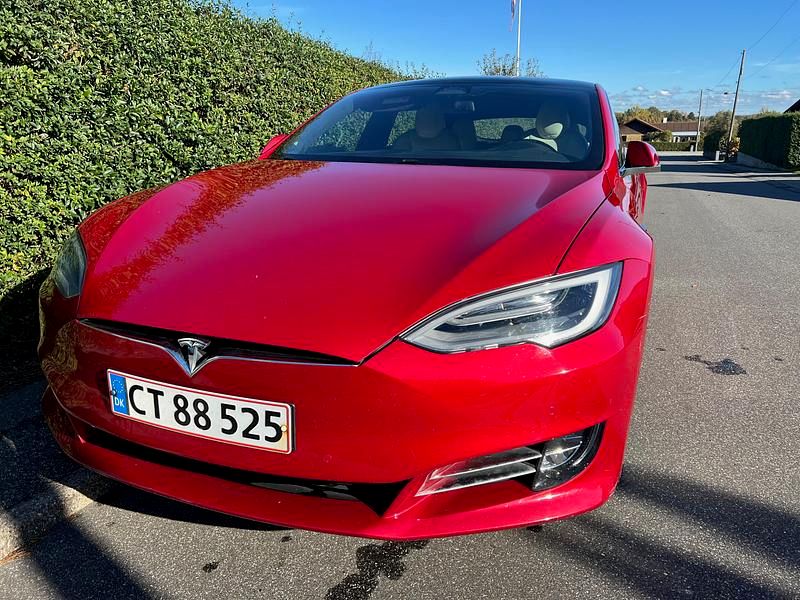 Brugt Tesla Model S Long Range AWD 580 kW (789 HK) 2020 Rød Hatchback