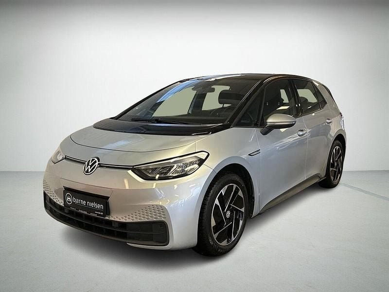 Brugt VW ID.3 Life 150 kW (204 HK) 2020 Sølvmetal Hatchback