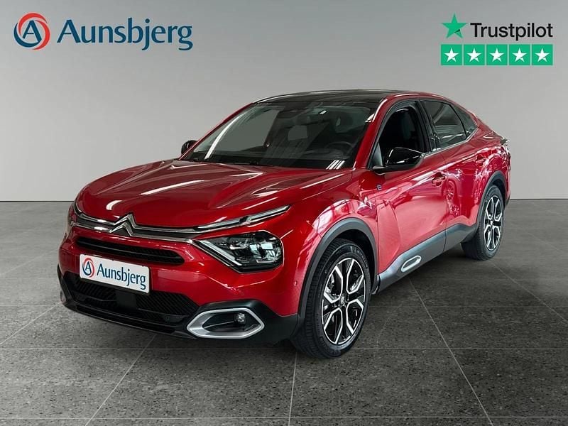 Rød metal Brugt 2022 Citroën e-C4 Shine Hatchback | 167.500 kr. (Lidt for dyr) - Billede 1/4