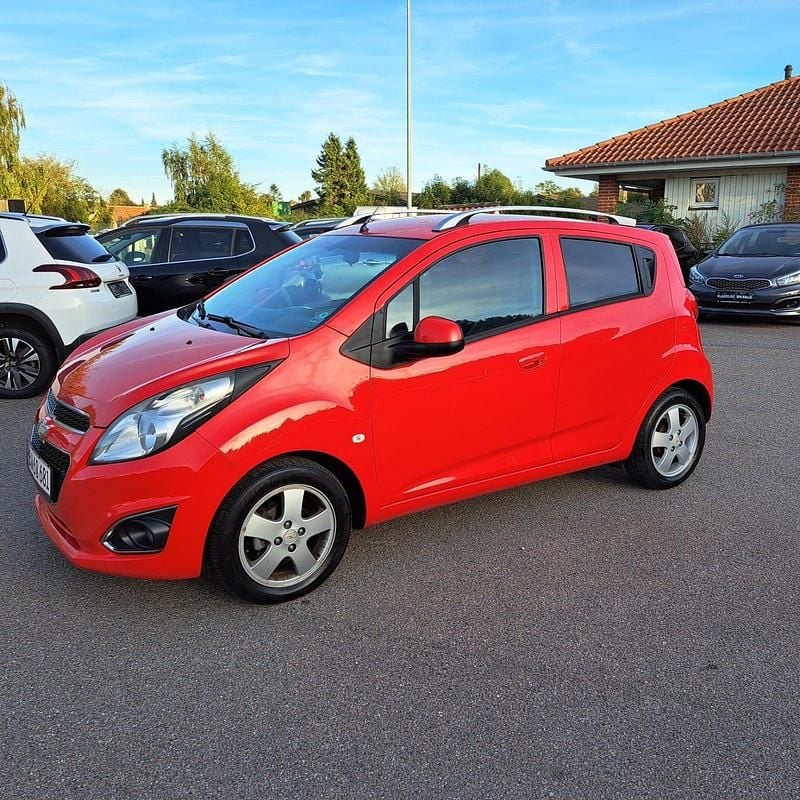 Rød Brugt 2013 Chevrolet Spark LT Hatchback | 24.900 kr. (Fair pris) - Billede 1/4